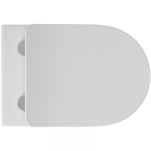 Унитаз Aqueduto Ovo OVO0110 подвесной Белый глянцевый с сиденьем Микролифт фаянс подвесной