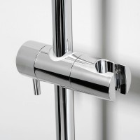 Душевая штанга WasserKRAFT A122 Хром нержавеющая сталь на стену