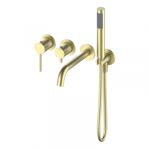 Смеситель для ванны Wonzon & Woghand Stick WW-889017-BG цвет Брашированное золото