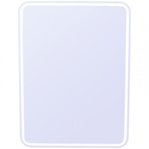 Зеркальный шкаф Style Line Каре 70 L СС-00002371 с подсветкой Белый МДФ / ЛДСП, стекло