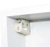 Зеркальный шкаф Style Line Каре 70 L СС-00002371 с подсветкой Белый МДФ / ЛДСП, стекло