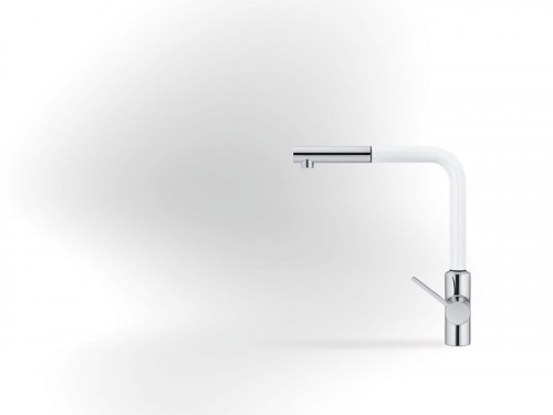 Смеситель для кухни Kludi L-Ine 408519375 Белый Хром латунь