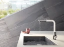 Смеситель для кухни Kludi L-Ine 408519375 Белый Хром латунь