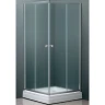 Душевой уголок RGW Dolphin TN-205-J 80x80 28912588-101 профиль Хром стекло рифленое