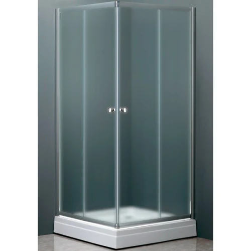 Душевой уголок RGW Dolphin TN-205-J 80x80 28912588-101 профиль Хром стекло рифленое