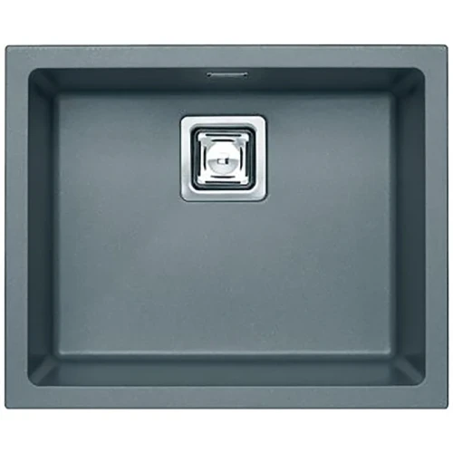 Кухонная мойка Alveus Granital+ Quadrix 50 Steel G04M 560x460x200 1108037 Серая искусственный камень (литьевой мрамор) встраиваемая сверху, встраиваемая снизу