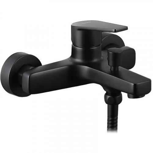 Смеситель для ванны Allen Brau Eclipse 5.E1003-31 Черный матовый латунь на стену