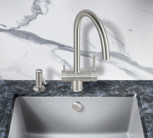 Смеситель для кухни Milacio Ultra MCU.554.SS Нержавеющая сталь нержавеющая сталь