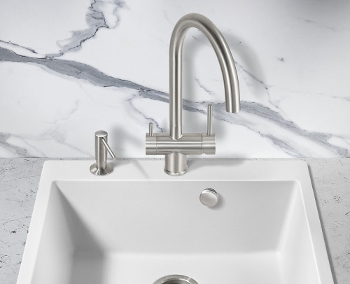 Смеситель для кухни Milacio Ultra MCU.554.SS Нержавеющая сталь нержавеющая сталь