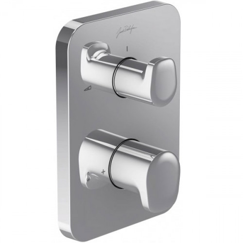 Смеситель для душа Jacob Delafon Модуло E98726-CP с термостатом Хром латунь встраиваемый