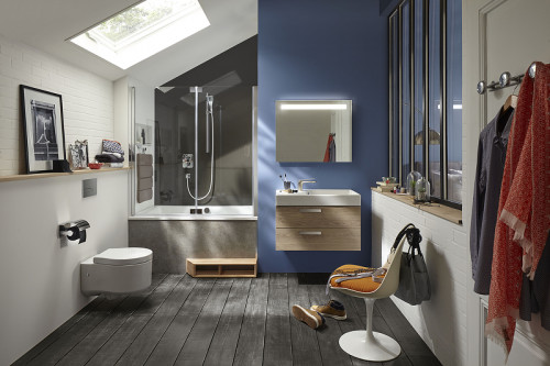 Смеситель для душа Jacob Delafon Модуло E98726-CP с термостатом Хром латунь встраиваемый