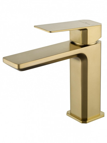 Смеситель для раковины Wonzon &amp; Woghand Diamond WW-88139011-BG цвет Брашированное золото