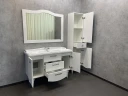 Зеркало Comforty Монако 120 00003132225 Белое МДФ / ЛДСП, стекло