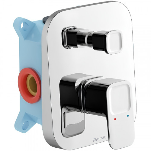 Смеситель для душа Ravak 10° TD 065.00 X070070 Хром латунь встраиваемый