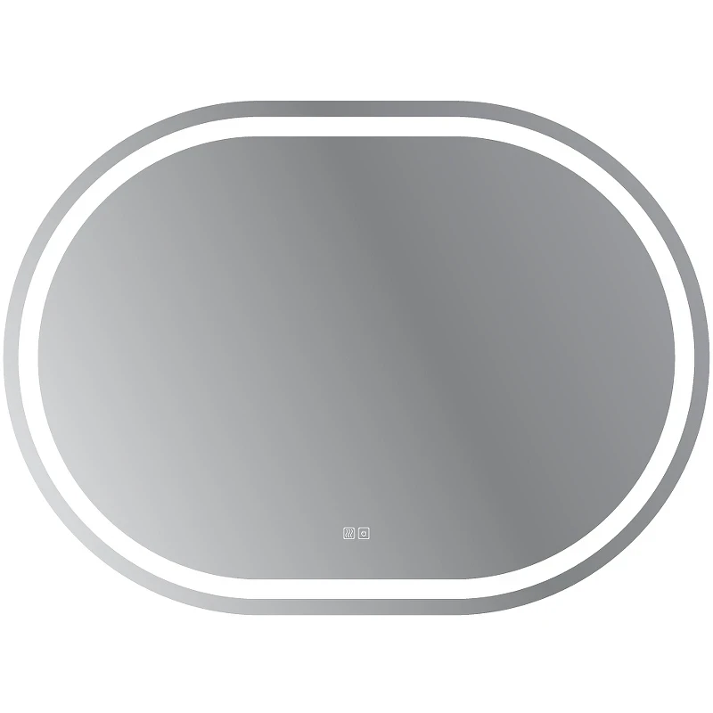 Зеркало Cezares Giubileo 110 CZR-SPC-GIUBILEO-1100-800-TCH-WARM с подсветкой с сенсорным выключателем и подогревом стекло