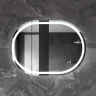 Зеркало Cezares Giubileo 110 CZR-SPC-GIUBILEO-1100-800-TCH-WARM с подсветкой с сенсорным выключателем и подогревом стекло