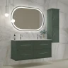 Зеркало Cezares Giubileo 110 CZR-SPC-GIUBILEO-1100-800-TCH-WARM с подсветкой с сенсорным выключателем и подогревом стекло