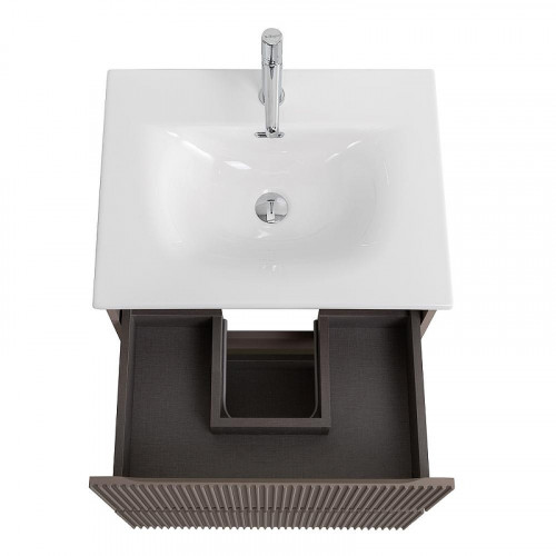 Тумба под раковину BelBagno Uno 60 UNO-600-2C-SO-СO подвесная цвет Бежевый матовый