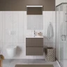 Тумба под раковину BelBagno Uno 60 UNO-600-2C-SO-СO подвесная цвет Бежевый матовый