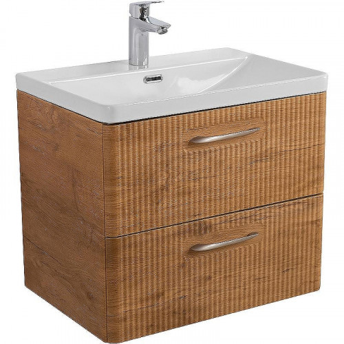 Тумба под раковину BelBagno Due 50 DUE-500-2C-SO-RN-P подвесная Rovere Nature