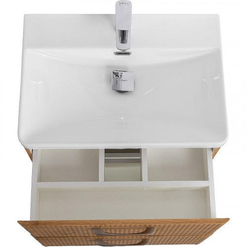 Тумба под раковину BelBagno Due 50 DUE-500-2C-SO-RN-P подвесная Rovere Nature