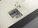 Кухонная мойка Florentina Комби-650 21.390.B0650.202 Шампань комбинированные встраиваемый
