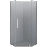Душевой уголок Erlit Comfort 99х99 ER10110V-C4 профиль Хром матовый стекло тонированное