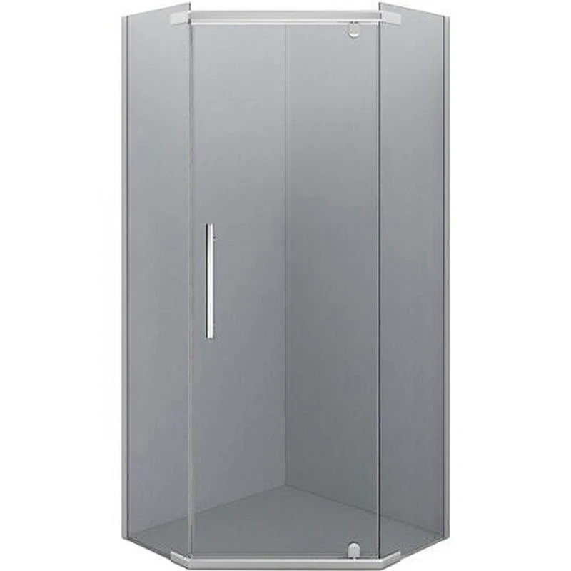 Душевой уголок Erlit Comfort 99х99 ER10110V-C4 профиль Хром матовый стекло тонированное