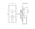 Смеситель для душа Fima Carlo Frattini Mast F3139X6CR цвет Хром