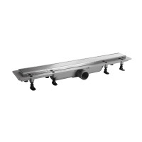 Душевой лоток PlastBrno Design 4 85 SZH4850 с решеткой цвет Хром / под плитку