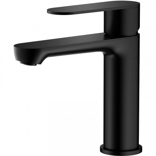 Смеситель для раковины Splenka S222.10.06 Черный матовый нержавеющая сталь