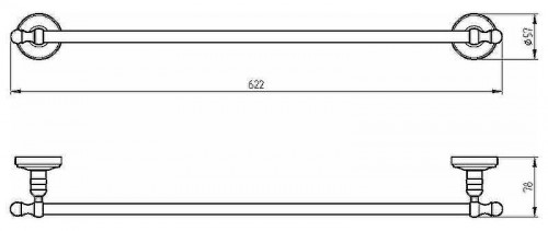 Полотенцедержатель Migliore Mirella 17331 Золото