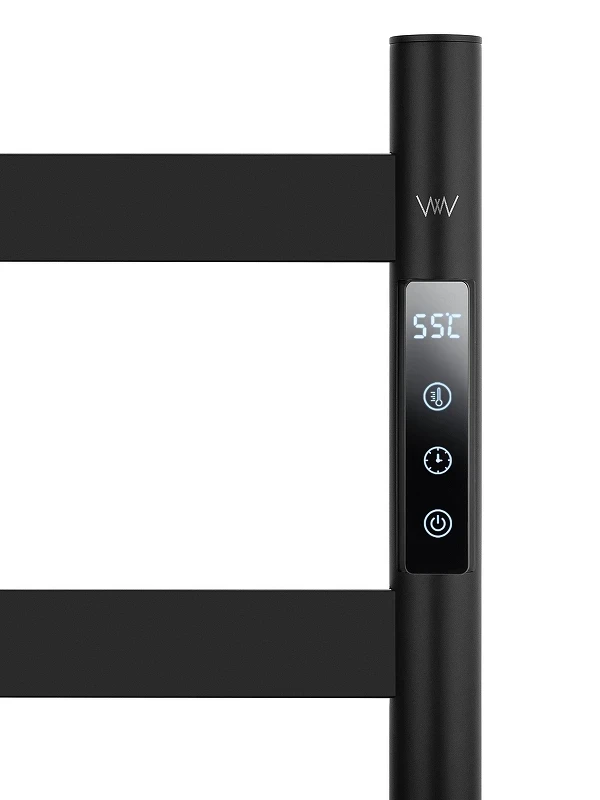 Электрический полотенцесушитель Wonzon & Woghand Essen 47,5х95,8 WW-A407-MB цвет Черный матовый