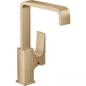 Смеситель для раковины Hansgrohe Metropol 230 32511140 Шлифованная бронза латунь