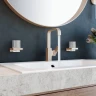 Смеситель для раковины Hansgrohe Metropol 230 32511140 Шлифованная бронза латунь
