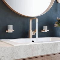 Смеситель для раковины Hansgrohe Metropol 230 32511140 Шлифованная бронза латунь