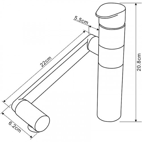 Смеситель для кухни Melodia della vita Perfetto MDV30202ss Нержавеющая сталь нержавеющая сталь