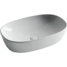 Раковина-чаша Ceramicanova Element 60 CN5039 Белая фарфор накладная