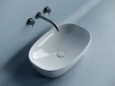Раковина-чаша Ceramicanova Element 60 CN5039 Белая фарфор накладная