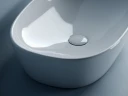 Раковина-чаша Ceramicanova Element 60 CN5039 Белая фарфор накладная