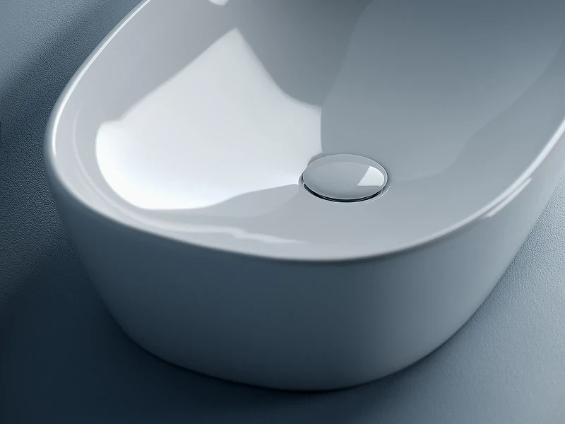 Раковина-чаша Ceramicanova Element 60 CN5039 Белая фарфор накладная