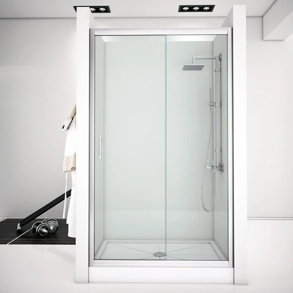 Душевая дверь Aquanet Alfa NAA6121 120 168420 профиль Хром стекло прозрачное