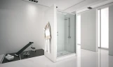 Душевая дверь Aquanet Alfa NAA6121 120 168420 профиль Хром стекло прозрачное