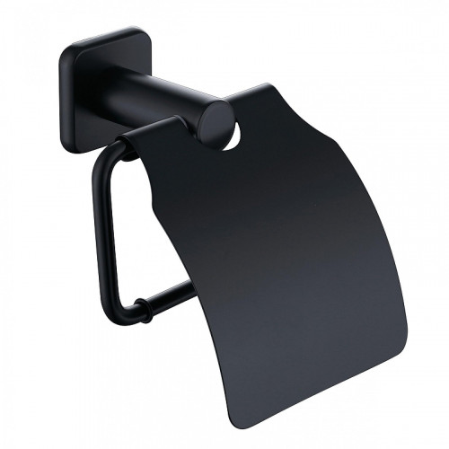 Держатель туалетной бумаги Wonzon &amp; Woghand WW-V1802-GM с крышкой цвет Темный графит