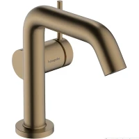 Смеситель для раковины Hansgrohe Tecturis S 73320140 Шлифованная бронза латунь