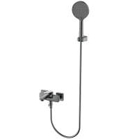 Смеситель для ванны AQUAme Imola AQM6712GM цвет Оружейная сталь