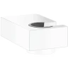 Держатель ручного душа Hansgrohe Porter E 28387700 Белый матовый латунь на стену