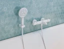 Держатель ручного душа Hansgrohe Porter E 28387700 Белый матовый латунь на стену