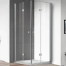 Душевой уголок Cezares Eco 90x90 ECO-O-AS-2-90-C-Cr профиль Хром стекло прозрачное