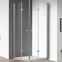Душевой уголок Cezares Eco 90x90 ECO-O-AS-2-90-C-Cr профиль Хром стекло прозрачное